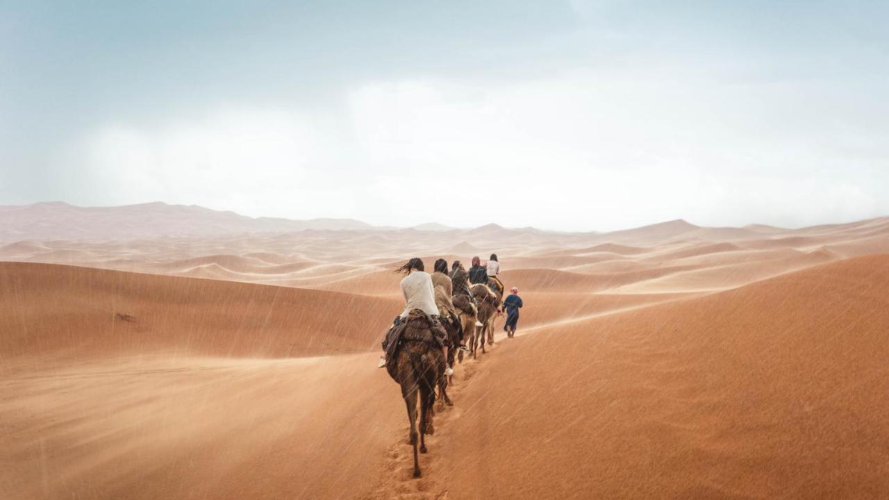 Merzouga Highdune Camp With Heated Tents المظهر الخارجي الصورة